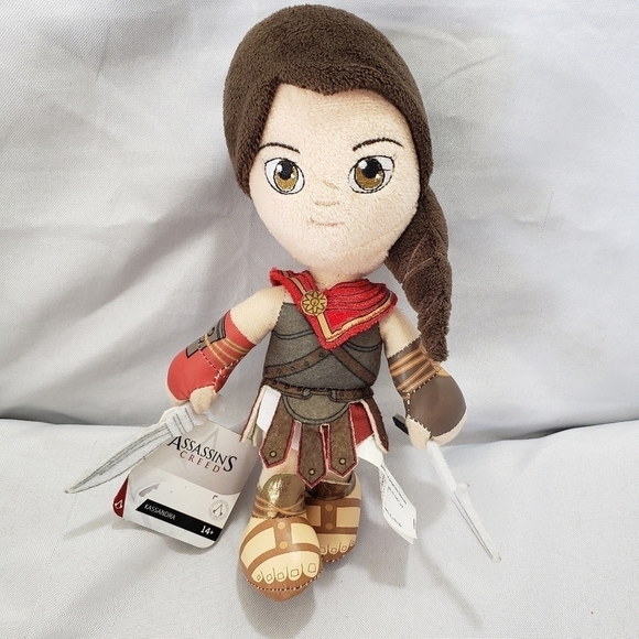Assassins Creed Kassandra 9 Inch Plush Doll Collector Item 14+ Ubisoft - Picture 10 of 10